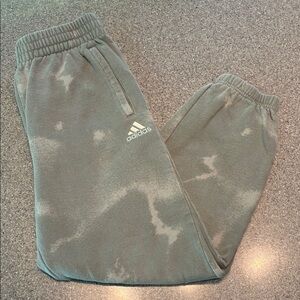 Adidas Kids' olive green Joggers